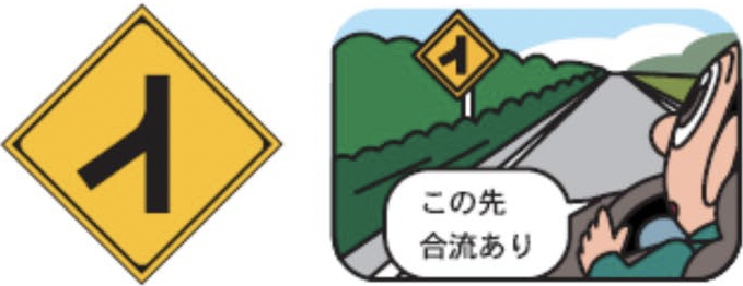 道路標識にも注意を!