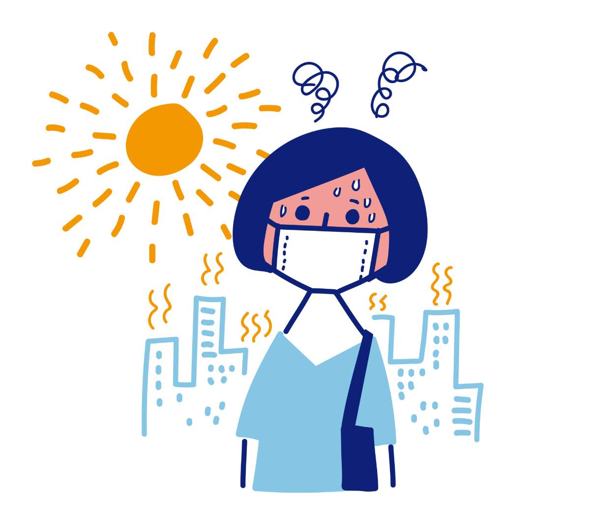 熱中症は真夏だけではない！梅雨時期も要注意